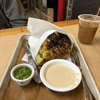 Miznon - Cauliflower, yum! - Mediterranean Near Me - New York, New York
