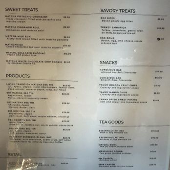 Alma Matcha - Menu - Coffee & Tea Near Me - FORT LAUDERDALE, Florida