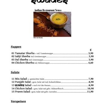 Swades - Suppen,Salate, Vorspeisen - Indian Near Me - Neuss, NW Swades - Suppen,Salate, Vorspeisen - Indian Near Me - Neuss, NW