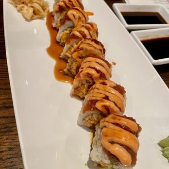 Mora Asian Fusion - Fire roll- YUM - Sushi Bars Near Me - Plainfield, Illinois