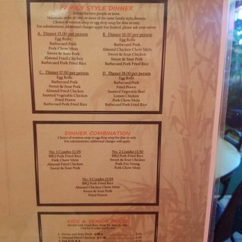 Bamboo Gardens  - Menu - Chinese Near Me - Lolo, Montana
