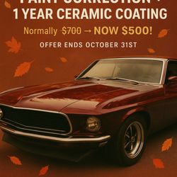 Unique Auto Spa - Fall special