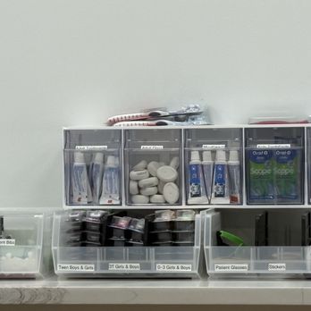 Molar Bear - Supply station in the cleaning room - Pediatric Dentists Near Me - Stockbridge, Georgia