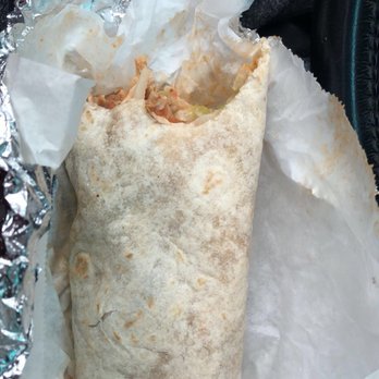 El Porvenir Panderia - a burrito wrapped in foil - Mexican Near Me - Fort Worth, Texas