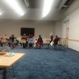 Monday night story time starts at 6:30pm to 7:00pm