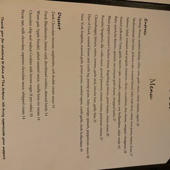 The Arbour - Menu - New American Near Me - Pasadena, California The Arbour - Menu - New American Near Me - Pasadena, California