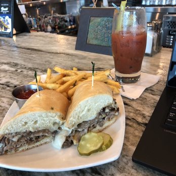 Twigs Bistro and Martini Bar - Peppercorn steak sandwich - Bars Near Me - Vancouver, Washington Twigs Bistro and Martini Bar - Peppercorn steak sandwich - Bars Near Me - Vancouver, Washington