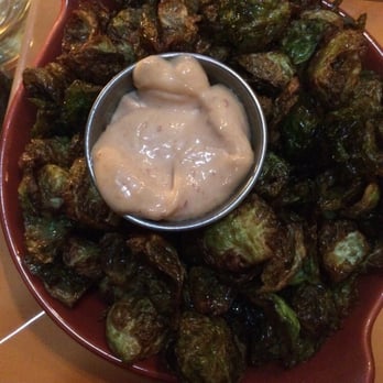 Northampton Brewery - Fried Brussel sprouts with chipotle sauce - Brewpubs Near Me - Northampton, Massachusetts Northampton Brewery - Fried Brussel sprouts with chipotle sauce - Brewpubs Near Me - Northampton, Massachusetts