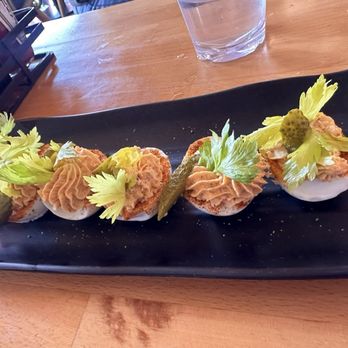 Dolores  - Bloody Mary Deviled Eggs - Cocktail Bars Near Me - Long Beach, California