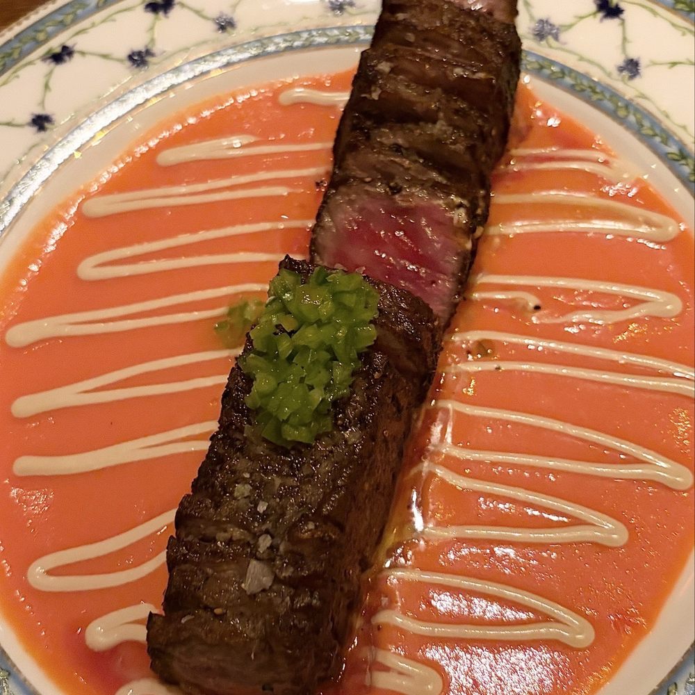 Or'esh - 18 LAYER WAGYU NEW YORK STRIP - Mediterranean Near Me - New York, New York Or'esh - 18 LAYER WAGYU NEW YORK STRIP - Mediterranean Near Me - New York, New York