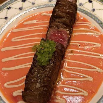 Or'esh - 18 LAYER WAGYU NEW YORK STRIP - Mediterranean Near Me - New York, New York