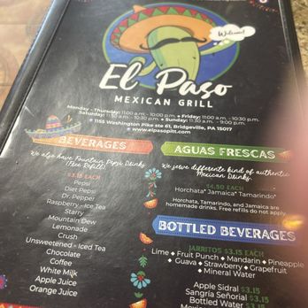 El Paso Mexican Grill - Mexican Near Me - Bridgeville, Pennsylvania El Paso Mexican Grill - Mexican Near Me - Bridgeville, Pennsylvania