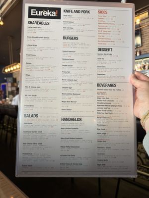 Menu photo 3 Eureka! Cupertino, CA Menu photo 3 Eureka! Cupertino, CA
