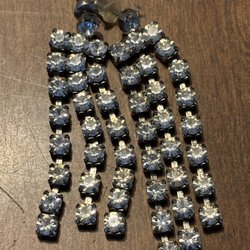 Earrings on line on eBay as well as the shop.