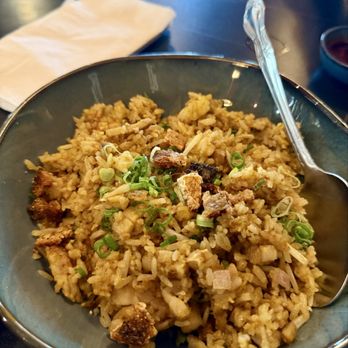 Moon Wok Kitchen & Lounge - Crispy roast pork fried rice - Chinese Near Me - Orlando, Florida