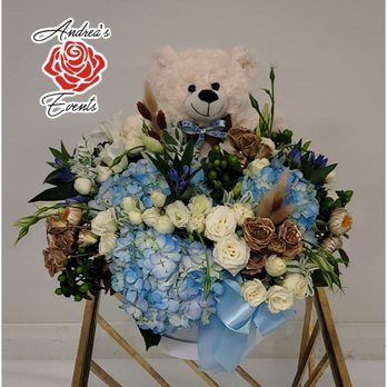 Andrea's Events - Can't bearly wait! Baby shower flower arrangement - Floral Designers Near Me