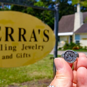 Terra's - A ring I purchased and her outside signage - Jewelry Near Me - Bradenton, Florida