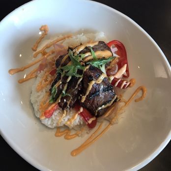 110 Grill - Sirloin Tips w/rice & peppers - New American Near Me - Leominster, Massachusetts 110 Grill - Sirloin Tips w/rice & peppers - New American Near Me - Leominster, Massachusetts