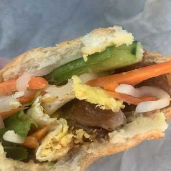 Banh Mi Land - Grilled pork add fried egg - Vietnamese Near Me - Lynnwood, Washington
