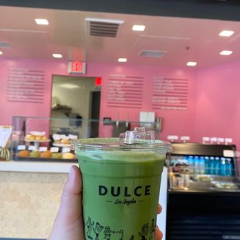 Dulce - Iced Matcha Latte - Coffee & Tea Near Me - Los Angeles, California