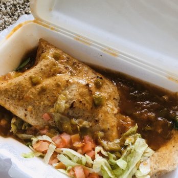 Chakas Mexican Restaurant - Veggie Burrito w/o cheese - Mexican Near Me - Denver, Colorado