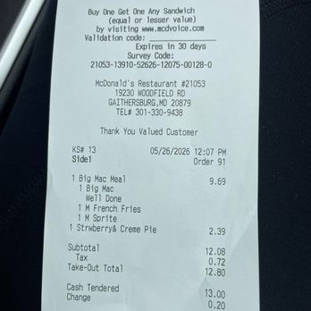 McDonald's - Fast Food Near Me - Gaithersburg, Maryland McDonald's - Fast Food Near Me - Gaithersburg, Maryland