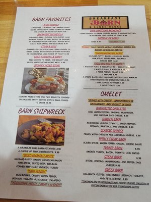 Menu photo 4 Breakfast Barn and Lunch House Cedar Rapids, IA