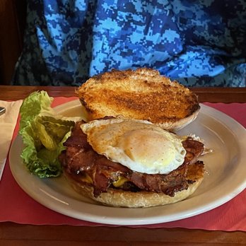 Ekstrom's Stage Station - James order The camper burger!!!! It was amazing - American Near Me - Clinton, Montana