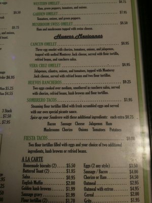 Menu photo 4 Bailey's Restaurant Spring, TX