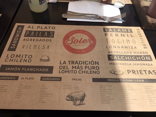Menu photo 2 Soler Santiago, RM