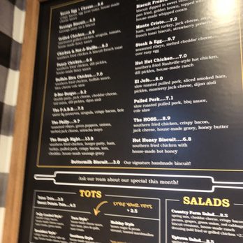 The Biscuit Bar - Sandwich Menu 10.20.21 - Breakfast & Brunch Near Me - Arlington, Texas The Biscuit Bar - Sandwich Menu 10.20.21 - Breakfast & Brunch Near Me - Arlington, Texas