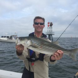 TWT Fishing Charter - Happy Client on Chester River