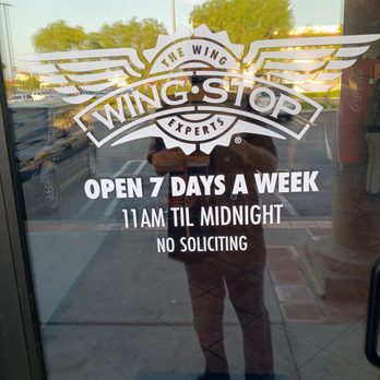 Wingstop - Front door of Wingstop open 7 days a week 11:00 a.m. till Midnight - Chicken Wings Near Me - Torrance, California Wingstop - Front door of Wingstop open 7 days a week 11:00 a.m. till Midnight - Chicken Wings Near Me - Torrance, California