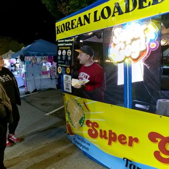 Super Gogi - Super Gogi owner at his stand - Korean Near Me - Chino, California Super Gogi - Super Gogi owner at his stand - Korean Near Me - Chino, California