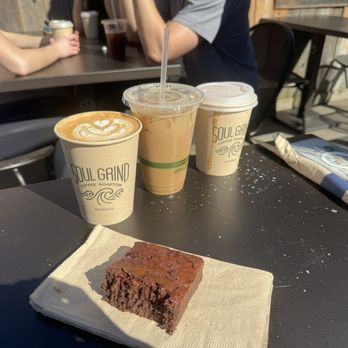 Soul Grind Coffee Roasters - Brownie - Coffee & Tea Near Me - Pacifica, California Soul Grind Coffee Roasters - Brownie - Coffee & Tea Near Me - Pacifica, California
