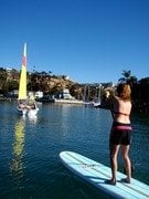 Stand Up Paddle Fitness Logo