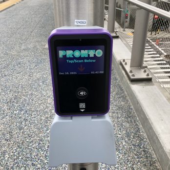 Executive Drive Station - Card scanner - Train Stations Near Me - San Diego, California