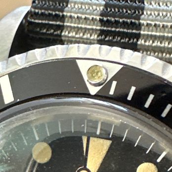 Raymond's Jewelers - After service, he massed up my submariner luminous point. Looks like digged the point. - Jewelry Repair Near Me - Cypress, California