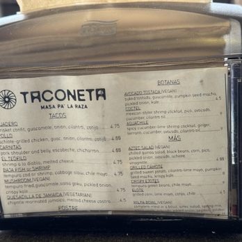 Taconeta - Tacos Near Me - El Paso, Texas