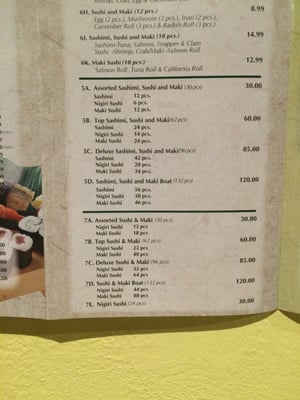 Menu photo 1 Sushi Garden Newmarket, ON Menu photo 1 Sushi Garden Newmarket, ON