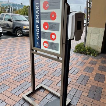 Citadel Outlets - Plenty of hand sanitizer stations - Outlet Stores Near Me - Los Angeles, California