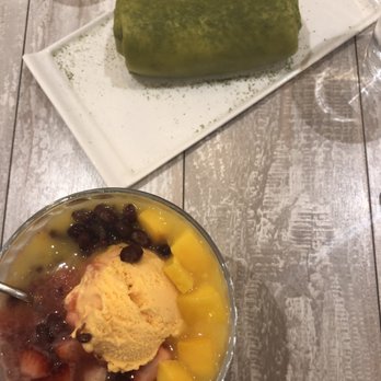 Mango Mango Dessert - A5, and matcha roll cake - Desserts Near Me - New York, New York