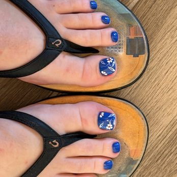 Luxx Nail Salon - Today's May flowers pedi! - Nail Salons Near Me - Fort Worth, Texas Luxx Nail Salon - Today's May flowers pedi! - Nail Salons Near Me - Fort Worth, Texas