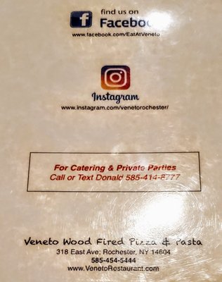 Veneto Pizza & Pasta by null