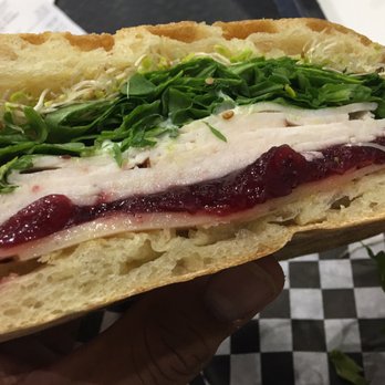 Four Corners Eatery - Cranberry turkey sand-which - Delis Near Me - Redlands, California