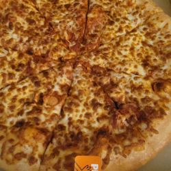 Little Caesar's Pizza - This is the supposedly extra cheese pizza??