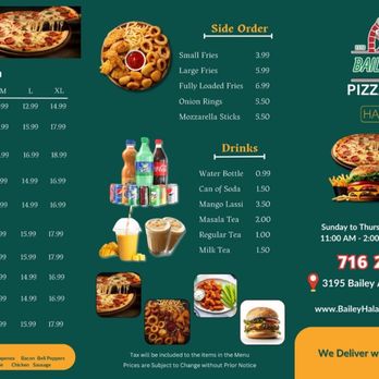 Bailey Halal Pizza And Gyro - Barbeque Near Me - Buffalo, New York Bailey Halal Pizza And Gyro - Barbeque Near Me - Buffalo, New York