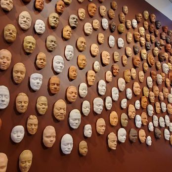 Cantor Arts Center - Ruth Asawa's Wall of Masks - Museums Near Me - Palo Alto, California