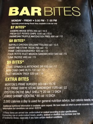 Menu photo 5 Morton's The Steakhouse Northbrook, IL Menu photo 5 Morton's The Steakhouse Northbrook, IL