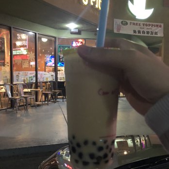 Tea Way Plus - Cantaloupe milk tea. - Bubble Tea Near Me - Las Vegas, Nevada